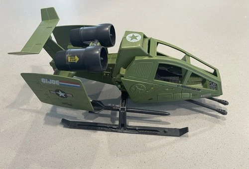 1984 GI JOE SKYHAWK Hasbro ARAH Vintage Vehicle Ship - Missing 1 Missile