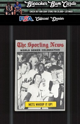1970 Topps 310 Mets Whoop It Up