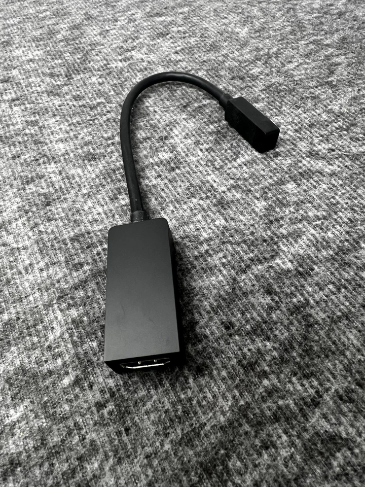 Genuine Microsoft Mini DP DisplayPort to HDMI 1553 Adapter for Surface Pro ~Used - Image 3 of 4