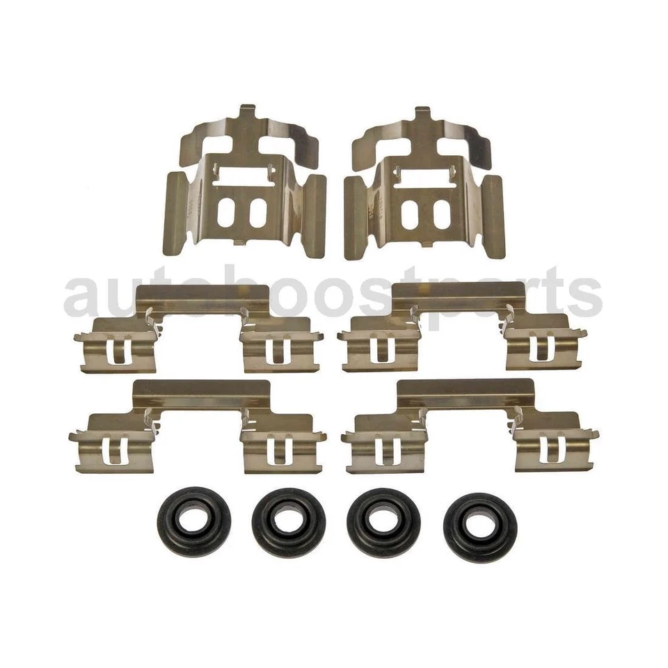 Kit de herrajes de freno de disco delantero trasero para Chevrolet Silverado 1500 2006-2006 Foto 4 de 4