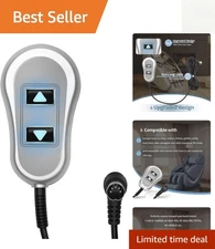 Upgraded 11560 Lift Chair Remote with 7.1ft Cable—Compatible with 5 Pin Motors