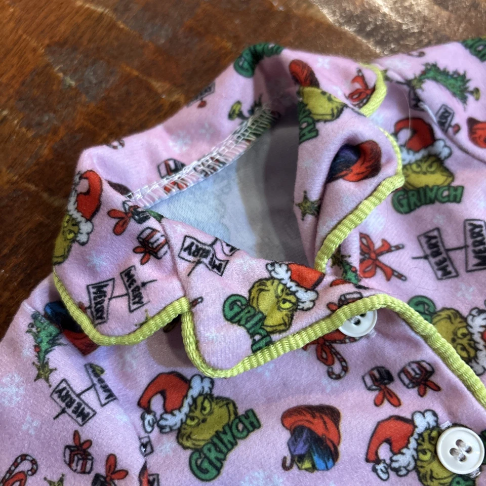 MI VIDA NUESTRA GENERACIÓN CHICA AMERICANA ILY FOREVER MUÑECAS MUÑECA GRINCH PIJAMA TOP Foto 4 de 4