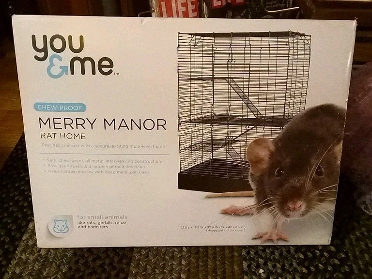 You & Me rat manor habitat New Open Box