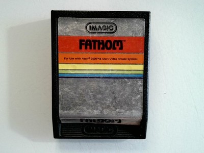 Fathom Atari 2600 Video Game Imagic Retro Classic Adventure