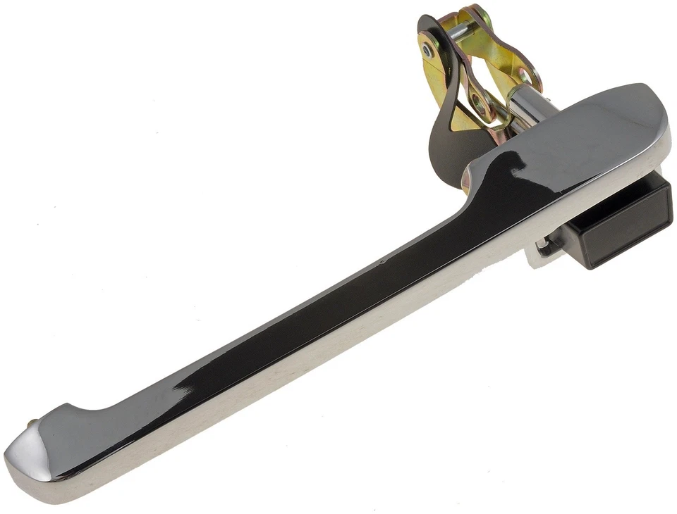 80-97 F250 F350 F100 F150 BRONCO DRIVER FRONT BRIGHT FINISH EXTERIOR DOOR HANDLE - Image 3 of 3