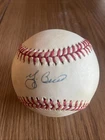 Yogi Berra Signed Official American League Baseball with COA