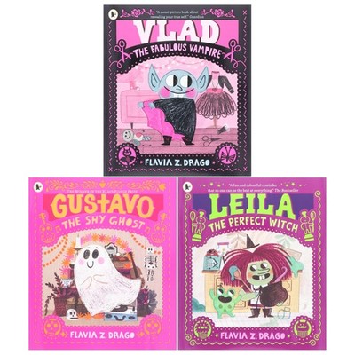 The World of Gustavo Series By Flavia Z. Drago 3 Books Set - Ages 3-7 -Paperback