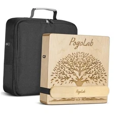 Portable Cajon, Multi-Tone Travel Drum Box with Storage Bag & Detachable Snare 