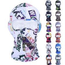 Balaclava Ski Face Mask Motorcycle UV Protection Cooling Tactical Sun Head Hood