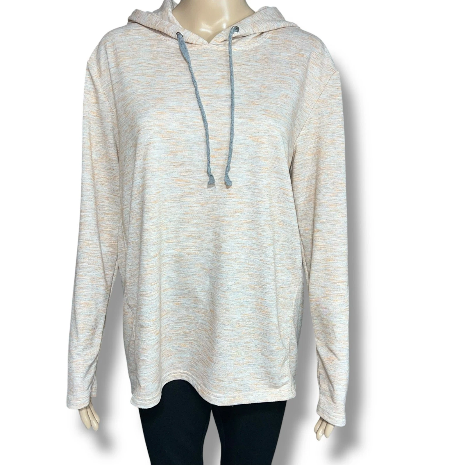 Jane and Delancey Womens Pullover Hoodie Hooded Sweatshirt Orange Medium
Opens in a new window or ta