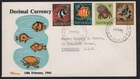 1966 Australian MARINE Life Decimal Set of 4 on Unsealed ROYAL FDC