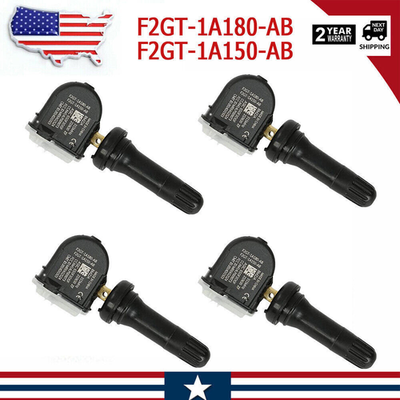 #ad 4pcs TPMS F2GT 1A189 AB Tire Air Pressure Sensors For Ford F 150 Edge Mustang $20.99