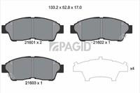Bremsbelagsatz BremsklöTze FüR Toyota RAV 4 I _A1_ Corolla Compact _E11_