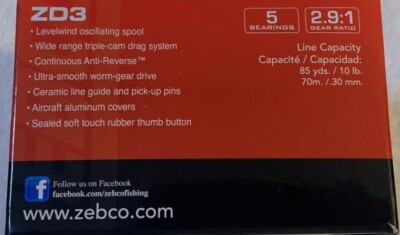 Zebco Delta 2sz Spincast Reel Zd2 for sale online | eBay