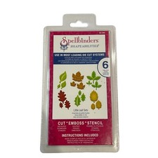 Spellbinders Shapeabilities Dies S4-158 Sun Flower Set Two 4 Templates NIP
