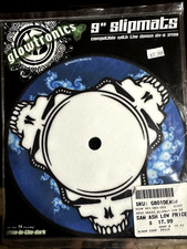 Glowtronics 9"DJ Slipmats, Glow In The Dark Deadhead
