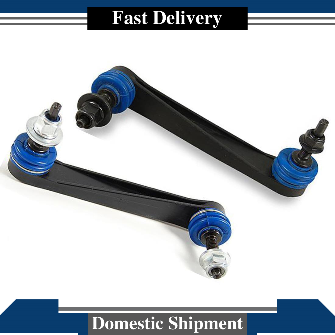 Rear Suspension Stabilizer/Sway Bar Link Kit Fits Lincoln 1995 2002 Continental