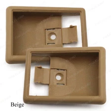 Beige Bezel Inner Interior Door Handle For Mitsubishi Cyclone L200 1986 1996