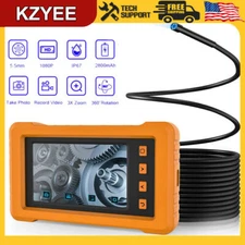 KZYEE LED HD 1080P Industrial Endoscope Borescope 5.5mm Inspection Snake Camera
