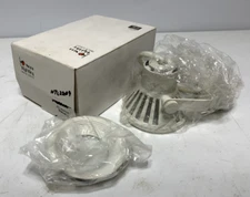 Nora Lighting NTL-2209 Studio Track Light MR16 Mini Die Cast White w/ Glass Lens