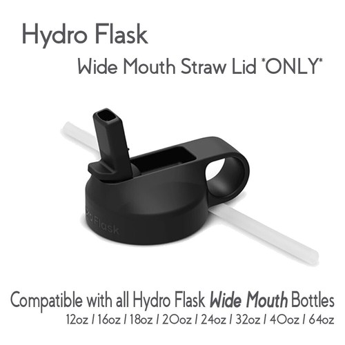 32oz Hydro Flask Water Bottle Stainless Wide Mouth Double-Wall Vacuum Insulation - Picture 35 of 45