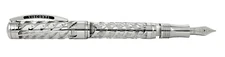 Visconti Watermark LE sterling silver fountain pen 23kt Pd Medium nib MIB