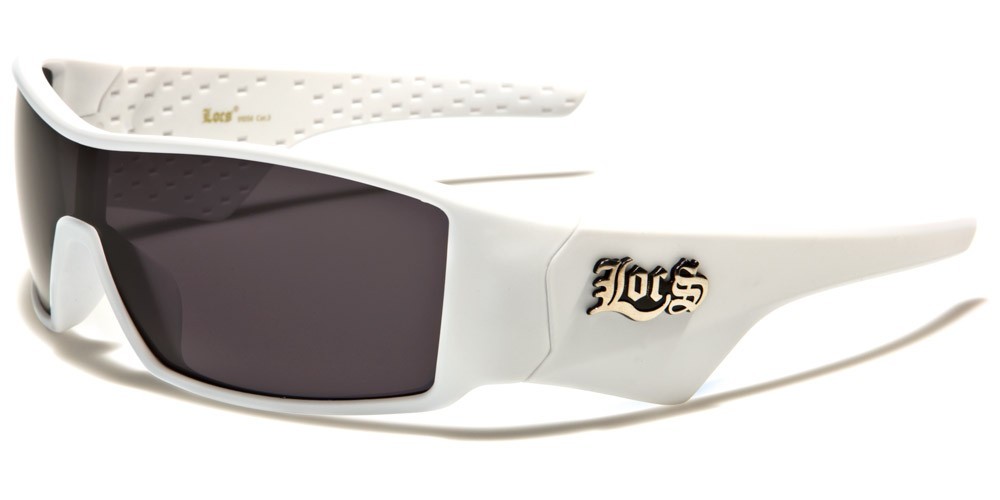 LOCS GANGSTA WRAP SUNGLASSES HIP HOP DESIGNER LARGE BIG UV400 MENS LADIES  WOMENS