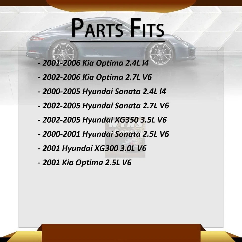 2x OE Solutions Suspension Control Arm Rear Upper For Hyundai XG350 2002-2005 - Imagem 2 de 4