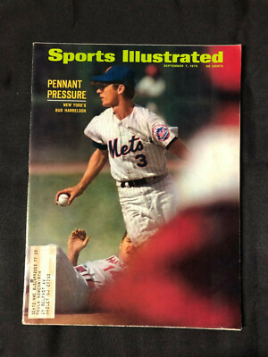 #ad SPORTS ILLUSTRATED SEPTEMBER 7 1970 PENNANT PRESSURE: NY#x27;S BUD HARRELSON $9.79