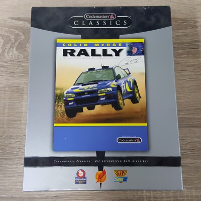 PC Spiel Colin McRae Rally in Big Box OVP Boxed Game Codemasters Classics