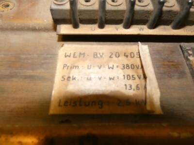 Indramat DLT / S 2.5 Transformer