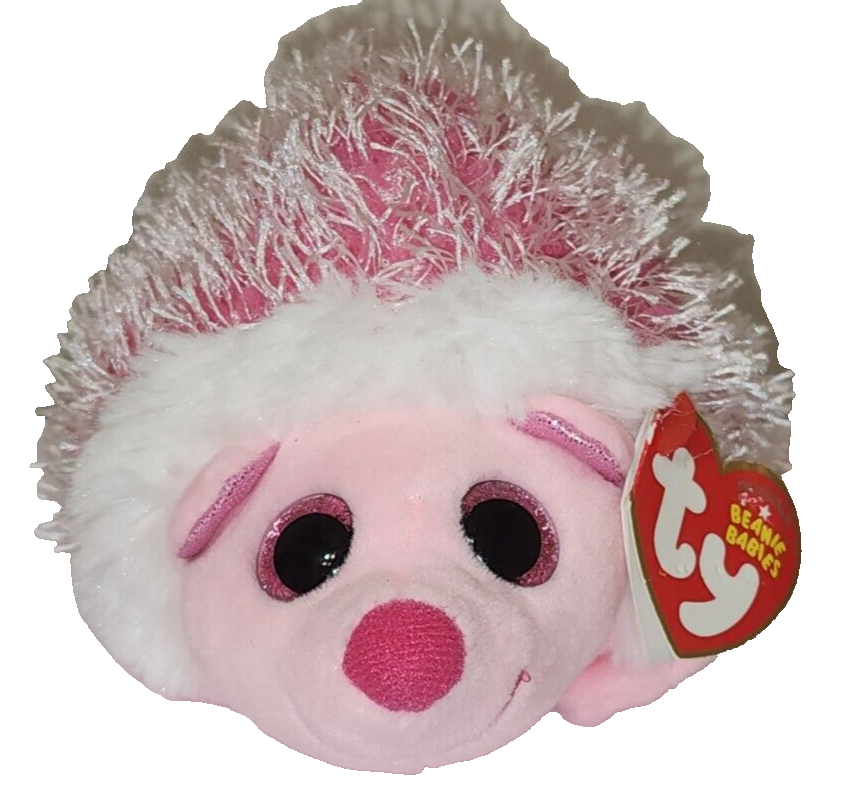 Ty Beanie Babies Mrs Prickly The Pink Hedgehog Plush 008421421244
