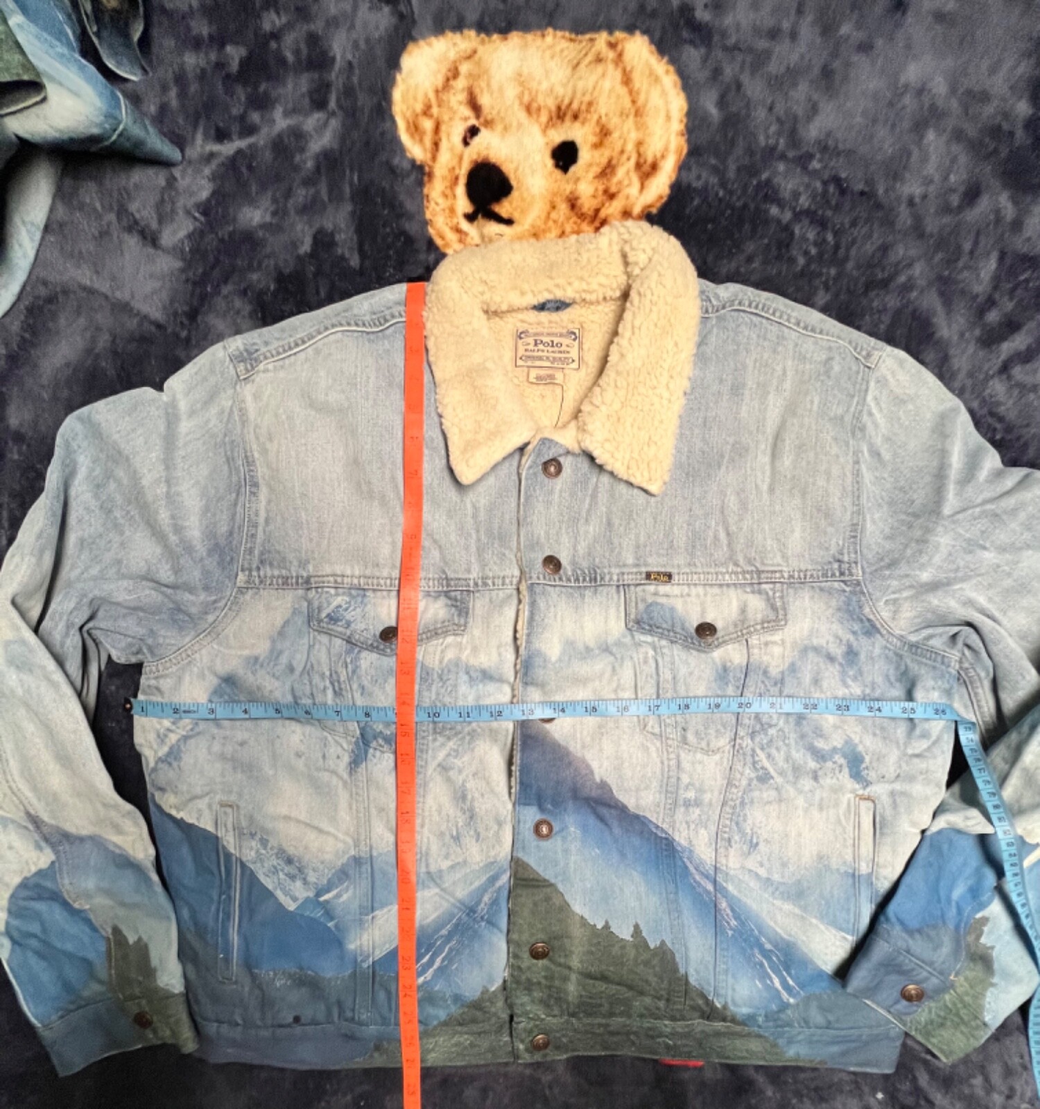 POLO RALPH LAUREN ICON SHERPA SIKESTON DENIM TRUCKER JACKET MEN SIZE S,XL,2XL image 6
