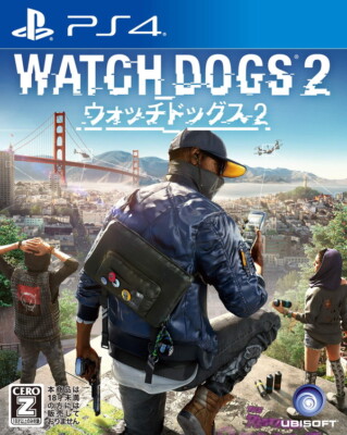 PS4 Watch Dogs 2 Ubisoft Action Adventure NTSC-J Japan Version