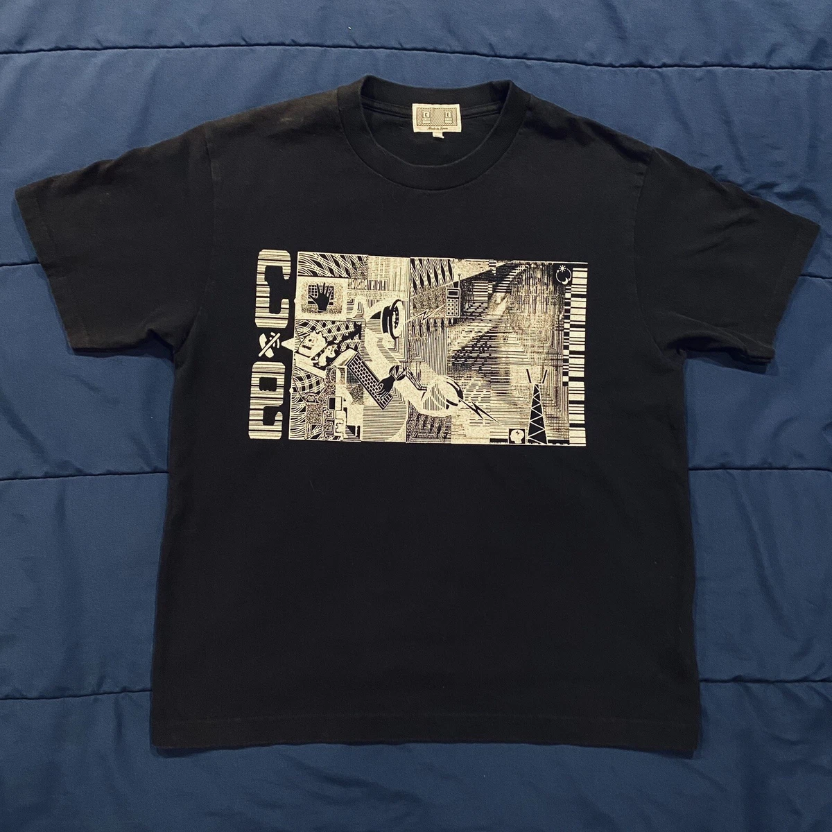 black graphic tees mens