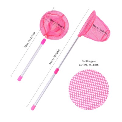 buy child fishing net Children Kid Extendable Nets Telescopic Sea Fishing Bug Butterfly Catcher  Mesh