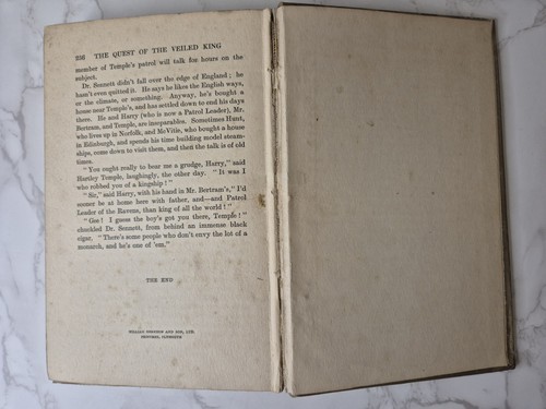 The Quest Of The Veiled King By Rupert Chester, 1911 Illustrated: Arthur Smythe - 第 16/17 張圖片