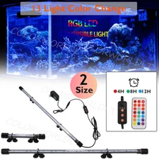 Aquarium Lights Submersible Fish Tank Light LED Underwater Lamp Light