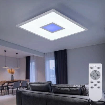 Deckenlampe Deckenleuchte Wohnzimmerlampe LED Panel Tageslichtlampe CCT dimmbar - Bild 1 von 4