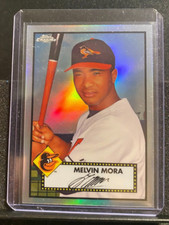 Melvin Mora  2021 Topps Chrome Platinum - Refractor - Orioles-  #99