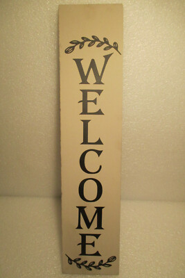 Welcome Rustic Wooden Hanging Welcome Sign for Home, Retails, Restaurant