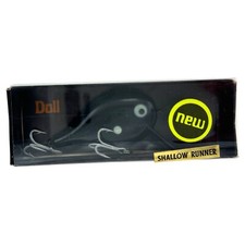 DOLL FISHING LURES by ZEBCO TOP SECRET Shallow Runner Fishing Lure • TS810 BLACK