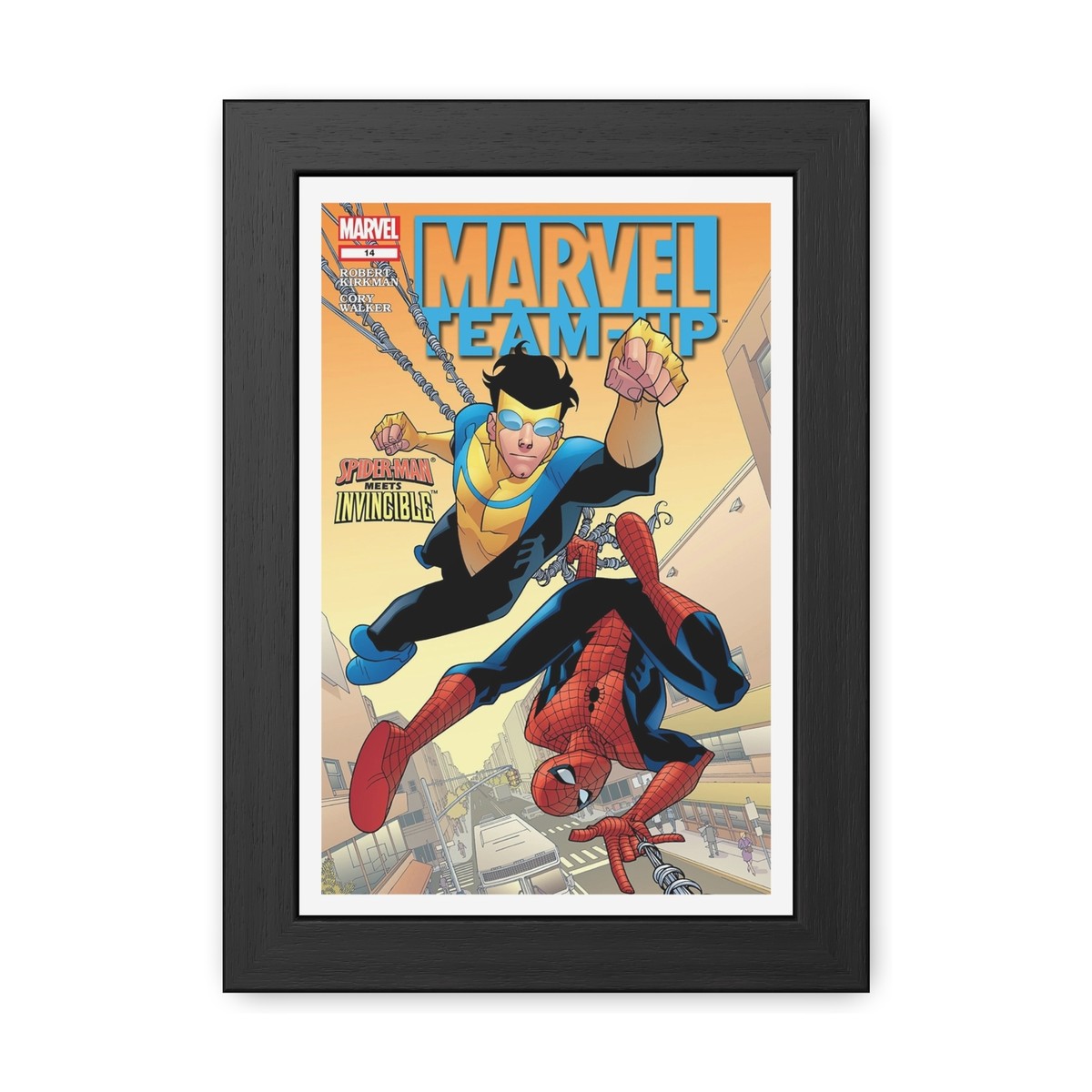 NEW Invincible x Spiderman Poster with Frame | eBay
