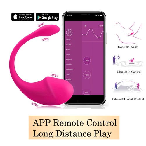 Wireless APP Remote Control Bullet Egg Vibrator G-Spot Dildo Sex Toys For Women - Picture 1 of 15