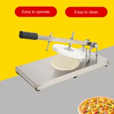 Manual Pizza Dough Press Machine 20cm Stainless Steel Commercial Cake Press