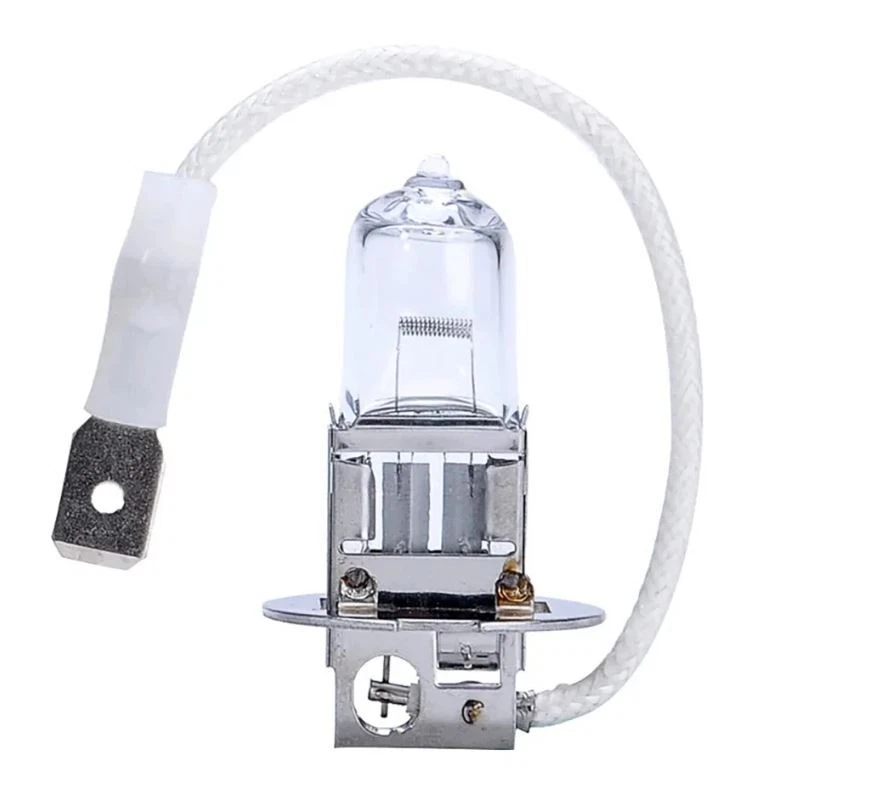 8 x Osram 12v H3 55w Halogen Clear Globes 3200k Classic 64151 (8pcs) - image 3 of 4