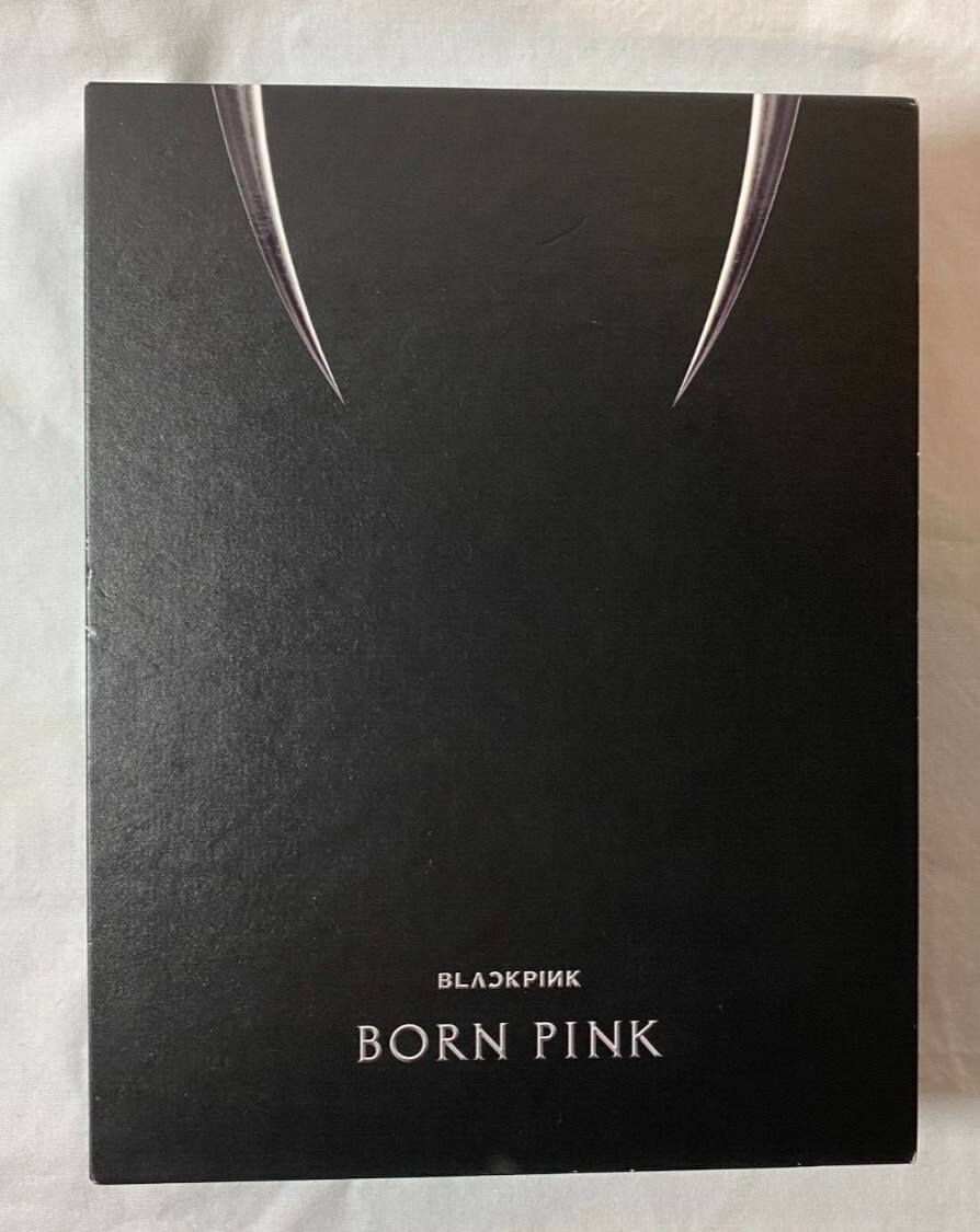 Blackpink Born Pink Exclusive Black Version Box Set CD/Photos