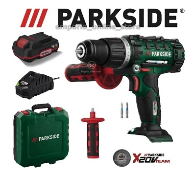 AVVITATORE TRAPANO A PERCUSSIONE TASSELLATORE PARKSIDE 20V PSBSA C3 CON BATTERIA