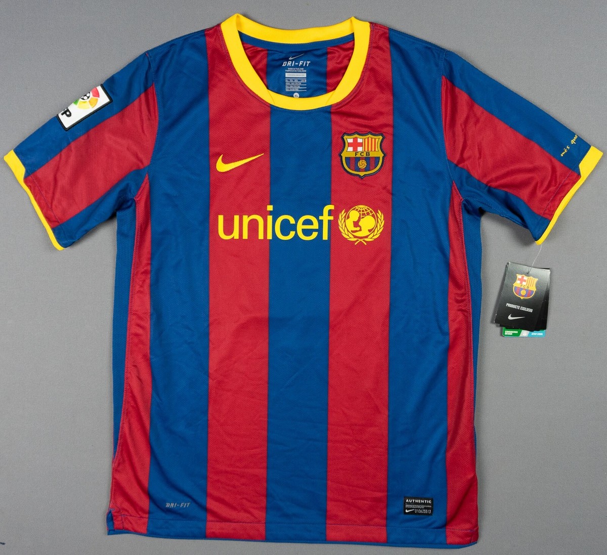 【激レア】FC Barcelona 2010/2011シーズン　アウェイＳサイズ Football shirt soccer FC Barcelona Barca Away 2010/2011 Nike