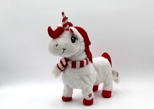 Gemmy Plush Singing Unicorn "Dashing Through Christmas" Tested  Works So Cute